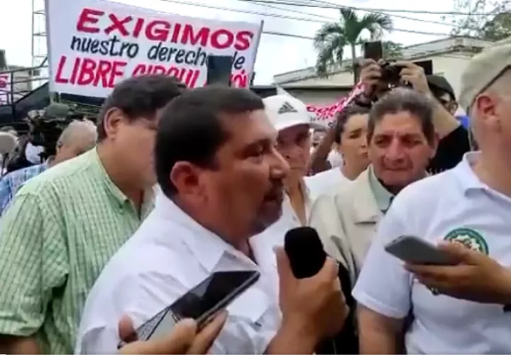 El vocero de los transportistas responsabilizó de todo lo que está pasando al Gobierno Nacional