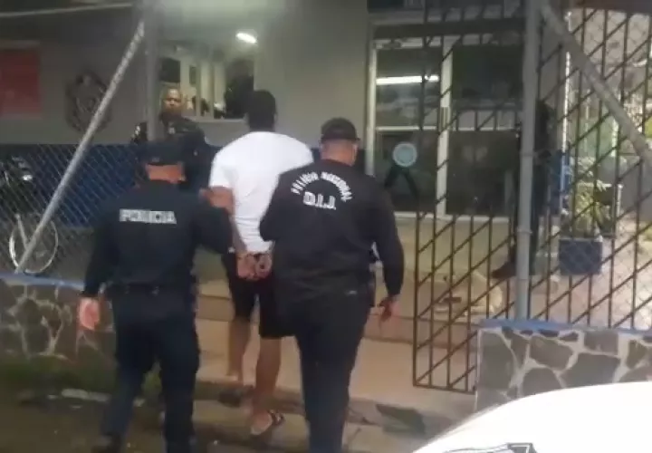 El aprehendido se escondía en una casa en la La Esperanza.