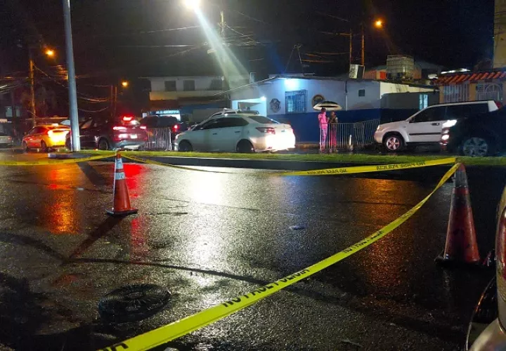 Vista general del lugar en donde se desplomó la víctima.