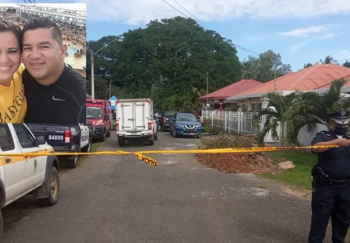 Vista generaql del área en donde ocurrió el crimen pasional.