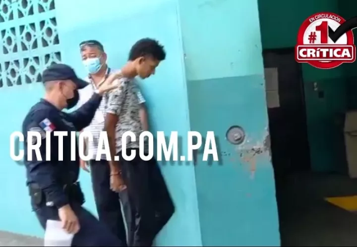 En la imagen aparece 1 de los sospechosos.