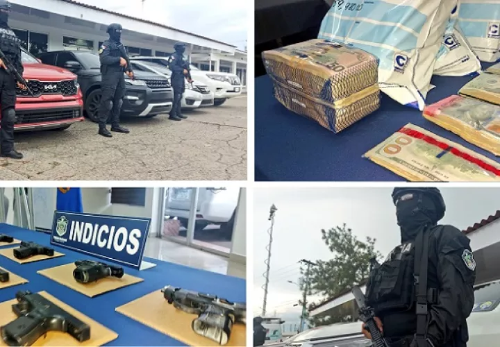 La Operación Fuego se realizó en Panamá, Panamá Oeste y Colón. 