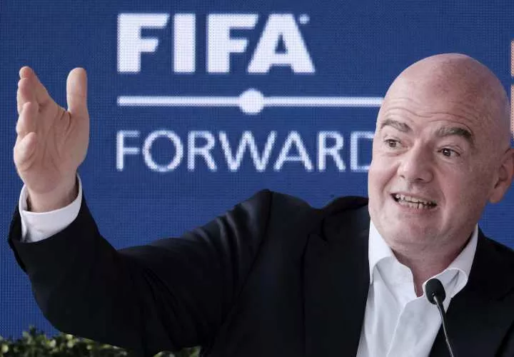 Gianni Infantino, presidente de la FIFA. Foto: EFE