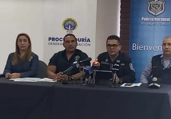 Conferencia de prensa interinstitucional.