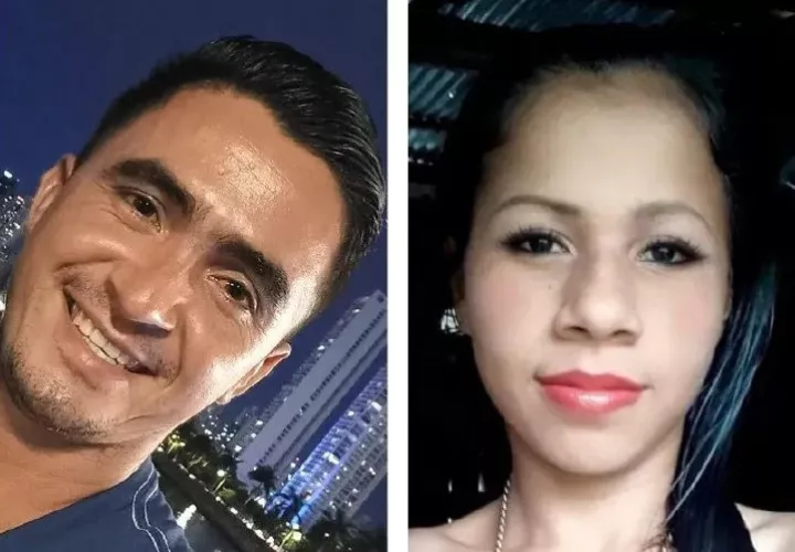 En la imagen Halsin Aniel Jirón (Izq) y Zenaida del Carmen López de Ramírez, víctima (Der).