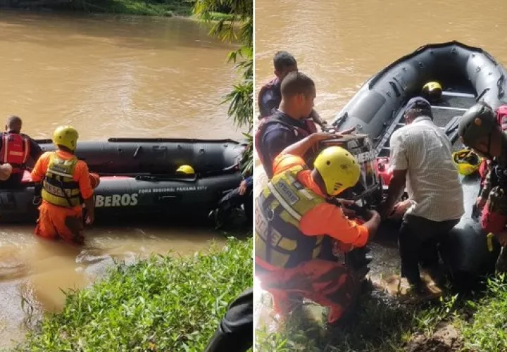 Tres personas fueron arrastradas por el río Mamoni, aunque las autoridades no han recibido reportes de desaparecidos. 