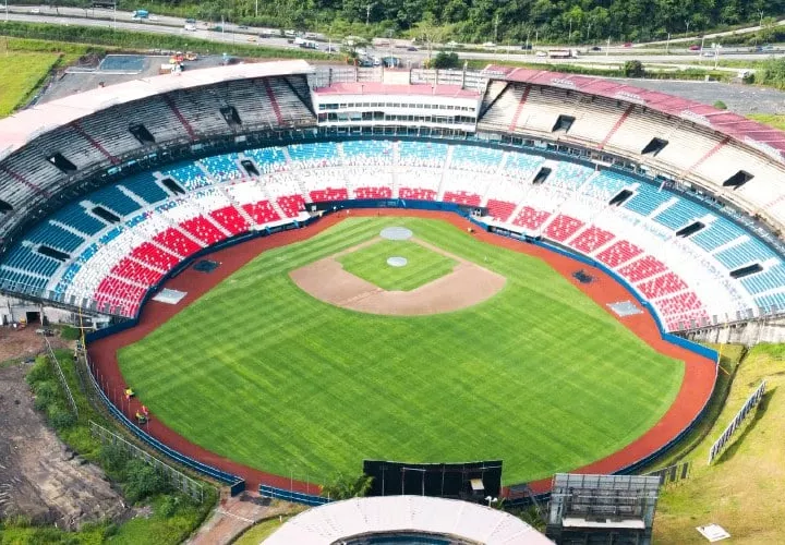 Vista panorámica del estadio Rod Carew. Foto: Pandeportes