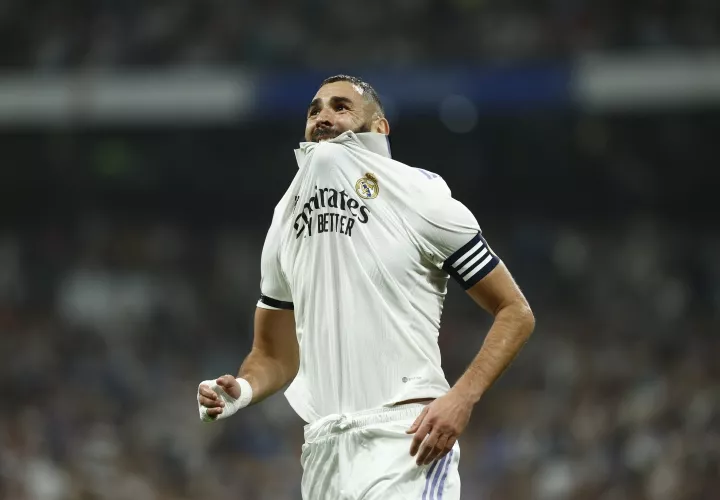 Karim Benzema falló un penalti. Foto: EFE