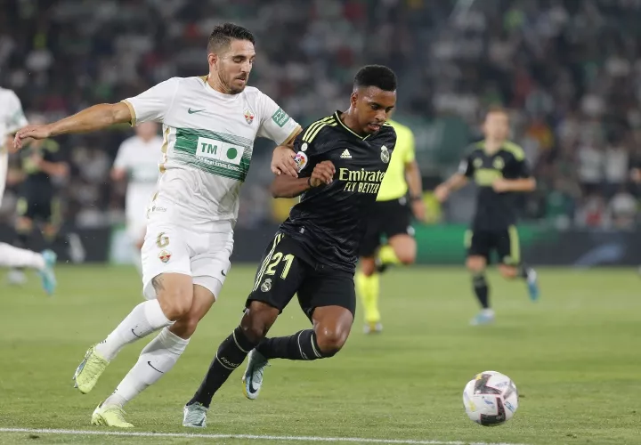 Rodrygo Goes (der.) Foto: EFE