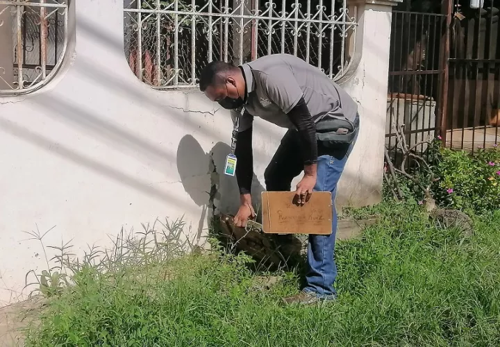 EL Minsa y autoridades locales recorrieron áreas como El Aserrio, Renacimiento, urbanización Correa.