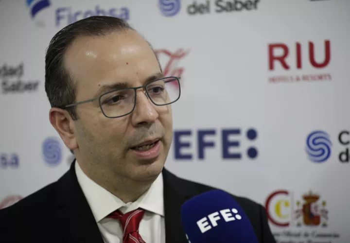 Gerente general del Banco Ficohsa Panamá, Alejandro Chamorro. EFE