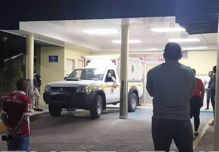 La víctima falleció en el cuarto de urgencias de policlínica JJ. Vallarino.