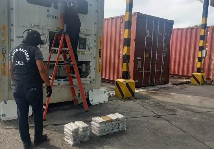 Contenedor procedía de Ecuador.