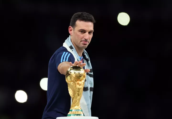 Lionel Scaloni ha conseguido tres títulos con Argentina de manera consecutiva. Foto: EFE