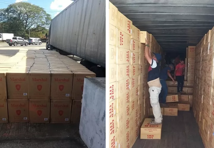 Este decomiso en Divisa representa  la primera retención millonaria de mercancía de presunto contrabando del año que realiza Aduanas.