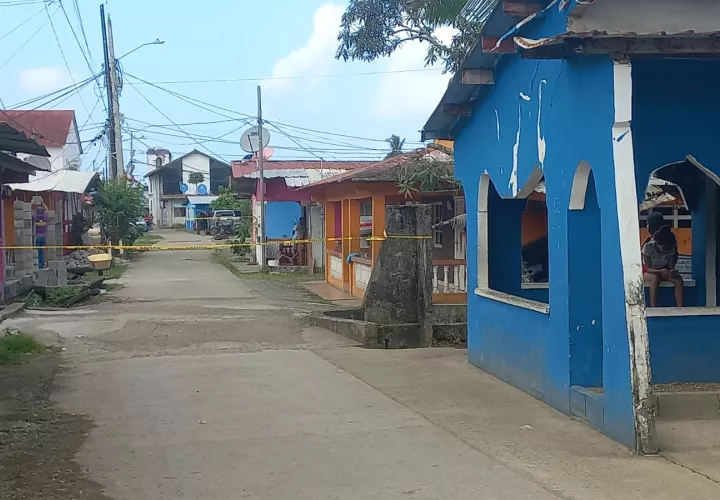 Los vecinos solo escucharon las detonaciones a eso de las 7:30 de la mañana.  (Foto: D. Sánchez)