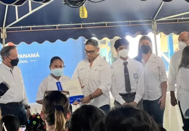 Los estudiantes de los corregimiento de Calidona y Bella Vista tendrán una escuela moderna y con todas las comodidades.