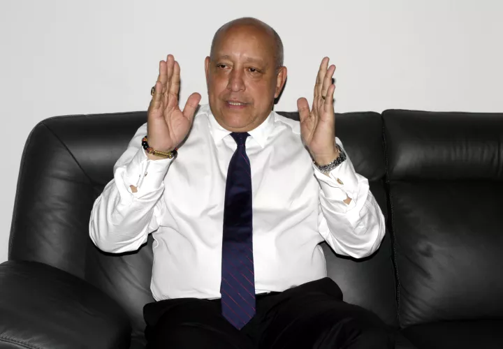 El presidente de la Asamblea Nacional de Diputdos, Crispiano Adames. Foto/Video-Victor Arosemena