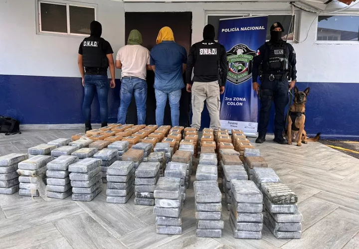 La droga estaba oculta en ubican dos vehículos que fueron requisados en María Chiquta.