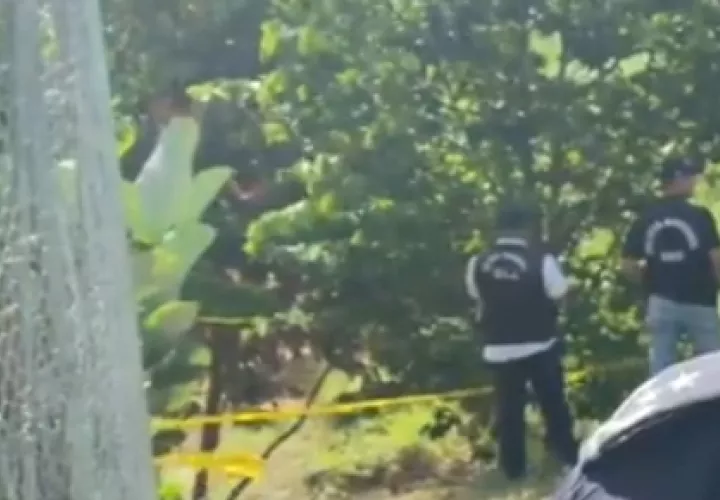 Ubicaión del cadáver.