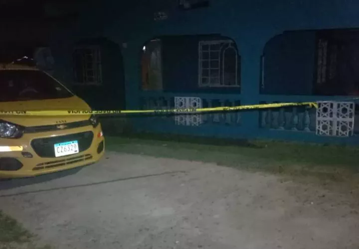 Escena del crimen.   (Foto: D. Sánchez)