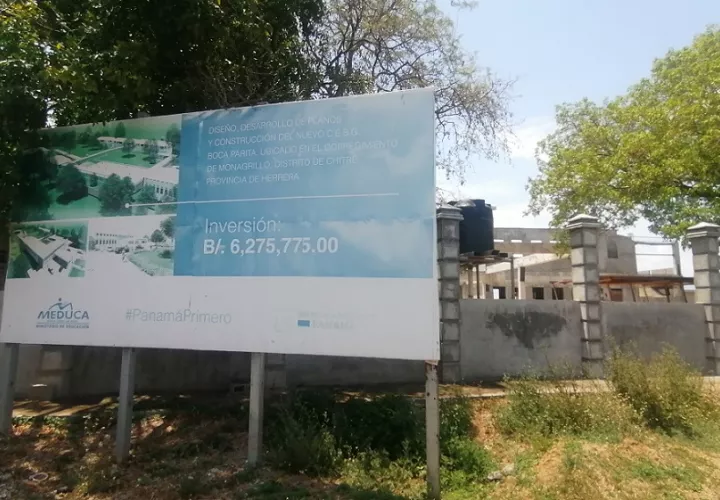  Cscuela primaria de Boca de Parita, en Monagrillo.