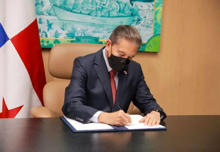 Presidente de Panamá, Laurentino Cortizo. Foto: Archivo