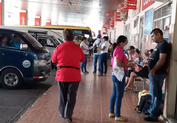 Terminal de transporte de Chitré.