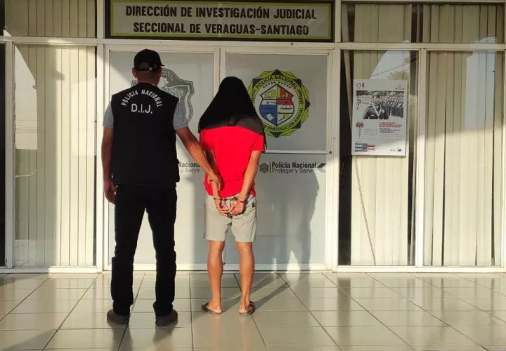 Aprehendido por el MP y agentes de la DIJ.