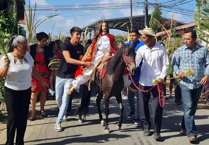 El distrito de Pesé, en la provincia de Herrera, se convierte durante varios días, en la capital de la Semana Santa.