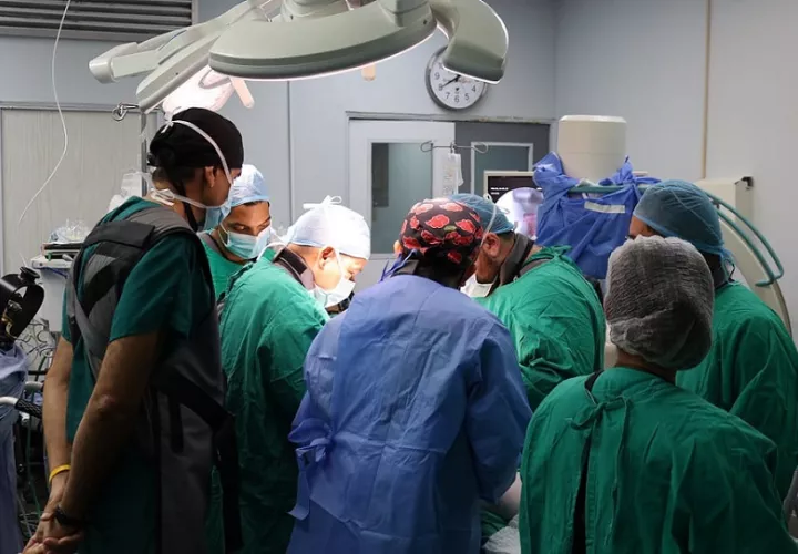 Los médicos del servicio de ortopedia y traumatología operaron a 116 pacientes en enero, 87 en febrero y 104 en marzo.