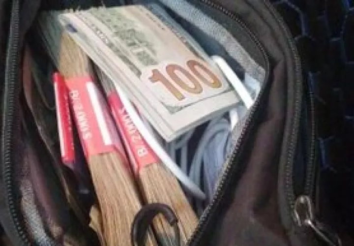 Decomiso más de 4,000 dólares.