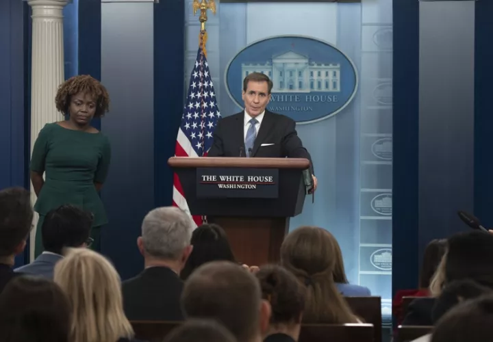 El Asesor de Seguridad Nacional para Comunicaciones Estratégicas, John Kirby . EFE