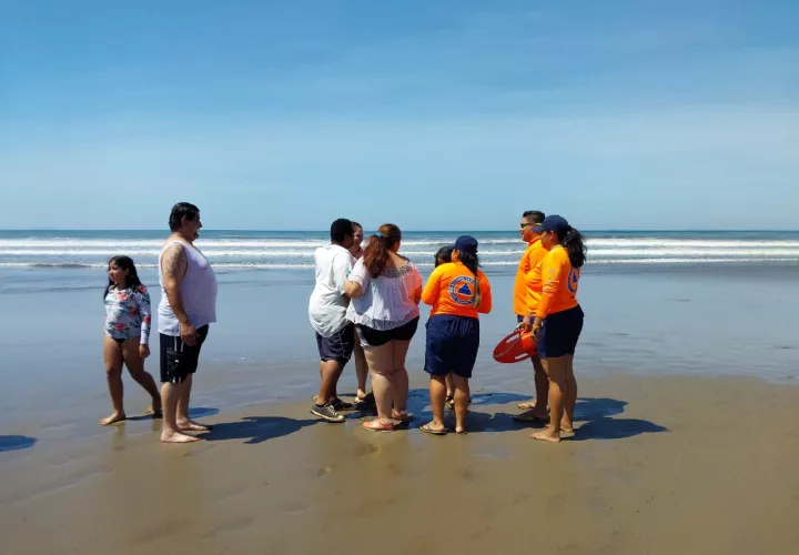 La menor de 13 años fue rescatada por miembros del Sinaproc