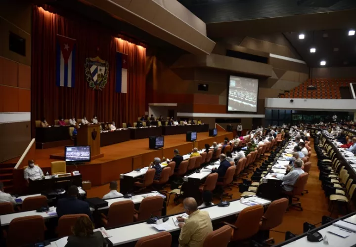 Fotografía de archivo de una sesión de la Asamblea Nacional del Poder Popular (ANPP), en La Habana (Cuba). EFE