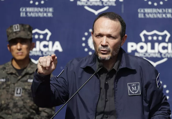 El ministro de Justicia y Seguridad de El Salvador, Gustavo Villatoro, en una fotografía de archivo. EFE