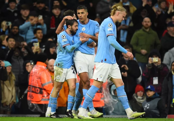 Festejo del gol de Silva. Foto: EFE