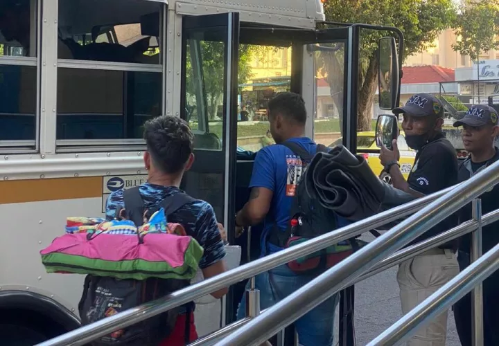 Operativo desarrollado por Migración y la Policía Nacional.