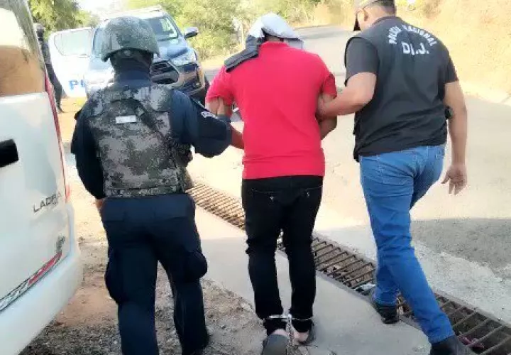 El sospechoso tras las rejas.