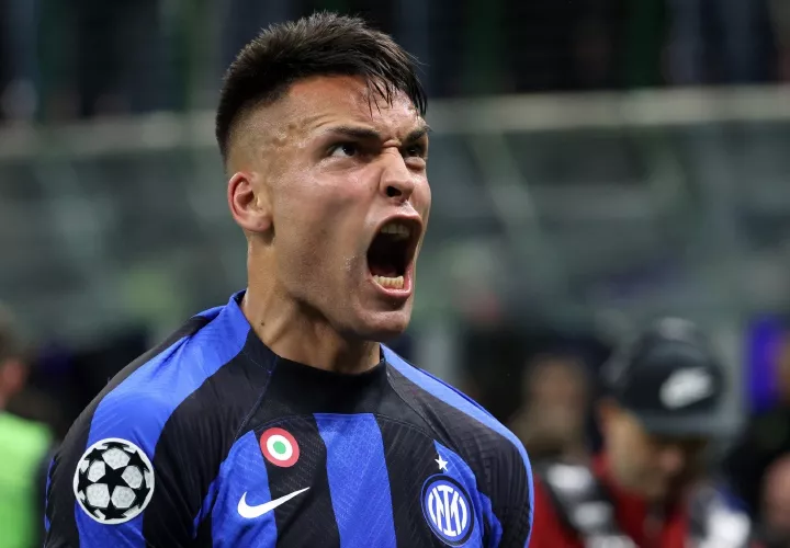 Lautaro Martínez Foto: EFE