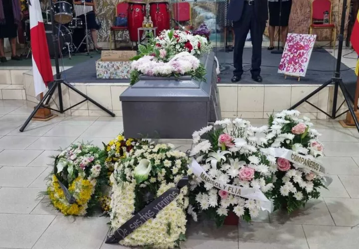 Las honras fúnebres se realizaron esta mañana en un templo cristiano.