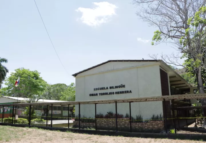 Escuela Omar Torrijos, ubicada en corregimiento de Ancón.
