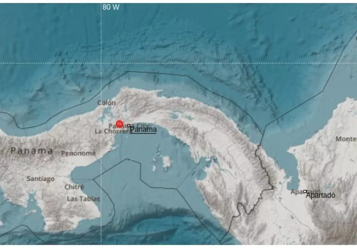 El epicentro del movimiento telúrico se ubico a 6 km de Arraiján.