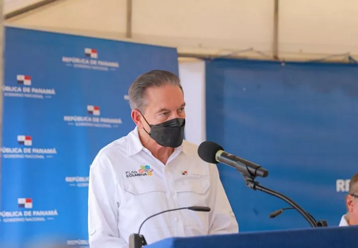Presidente de Panamá, Laurentino Cortizo.