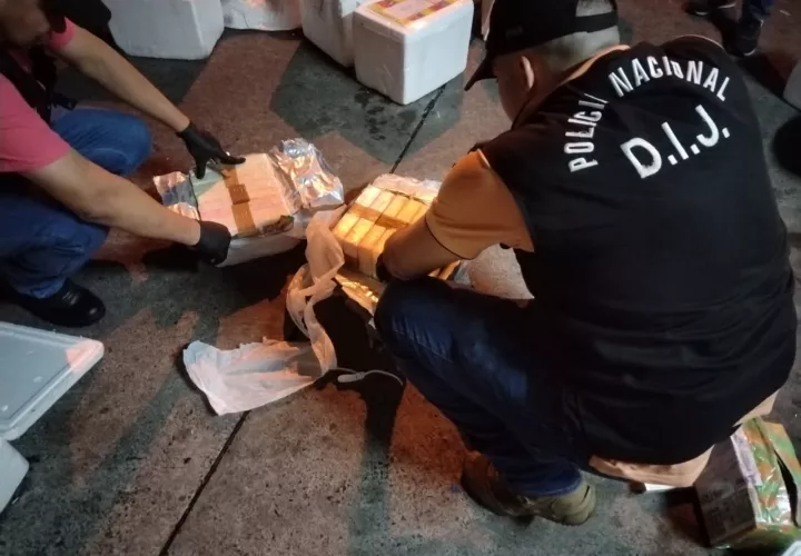 Descubierto en el área de carga del Aeropuerto de Tocumen.