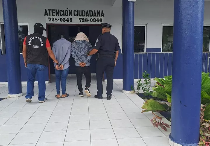 A los retenidos se les vincula con un asalto a mano a un ciudadano en Bugaba.