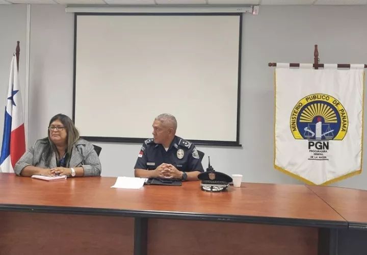 El encuentro fue presidido por Tania Sterling, fiscal superior de Adolescencia de Colón y Guna Yala.