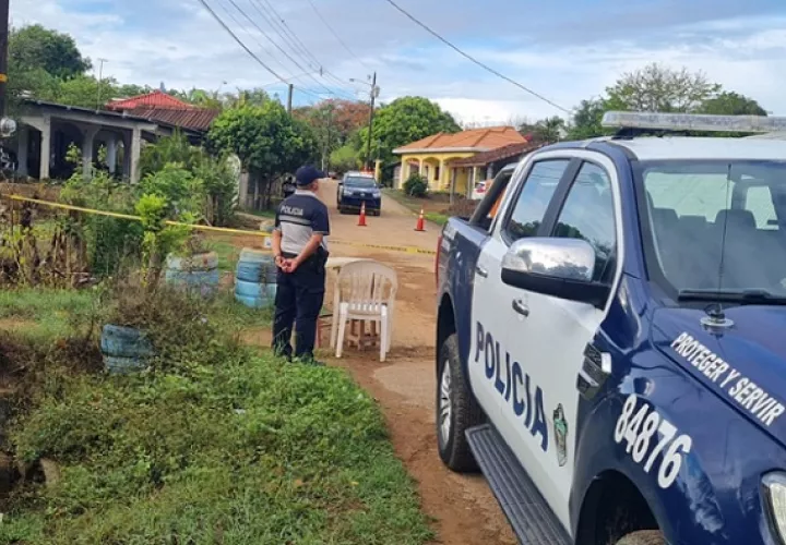 El crimen ocurrió la noche del viernes en la comunidad de San Agustín, en Los Santos.