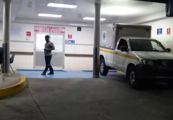 Los médicos de la JJ Vallarino dictaminaron la muerte del herido.