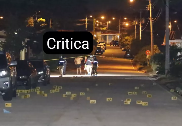 Escena del doble crimen. Fotos: Alexander Santamaría